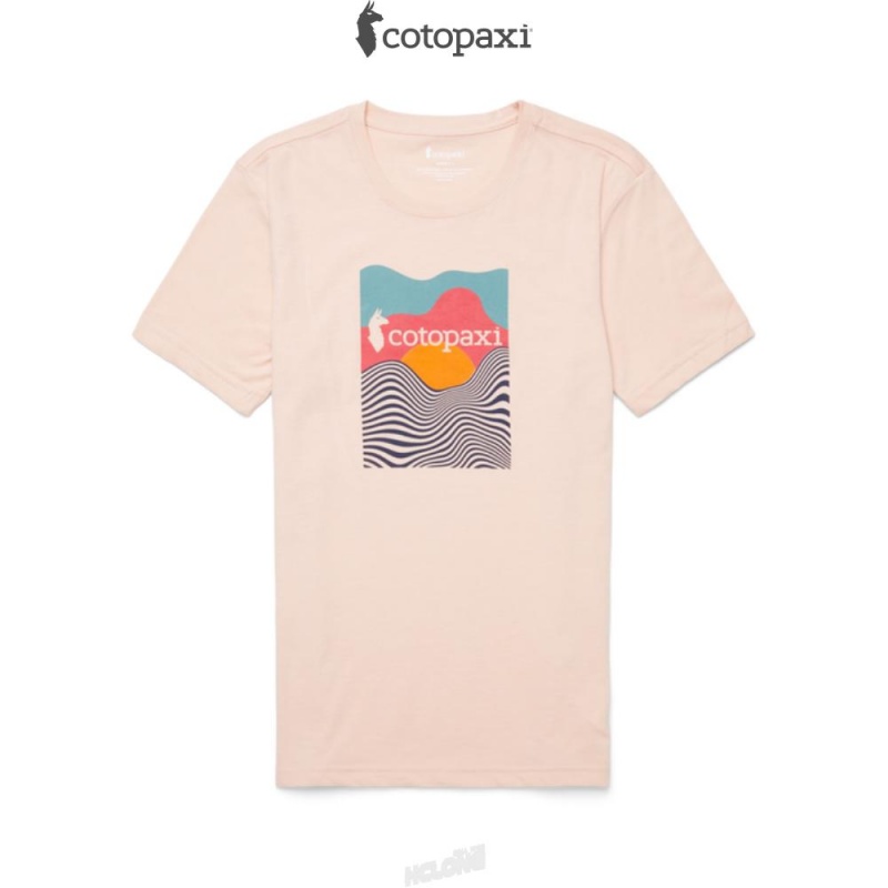 Cotopaxi Cotopaxi Vibe T-Shirt Rosewood | CC81-A5-GB