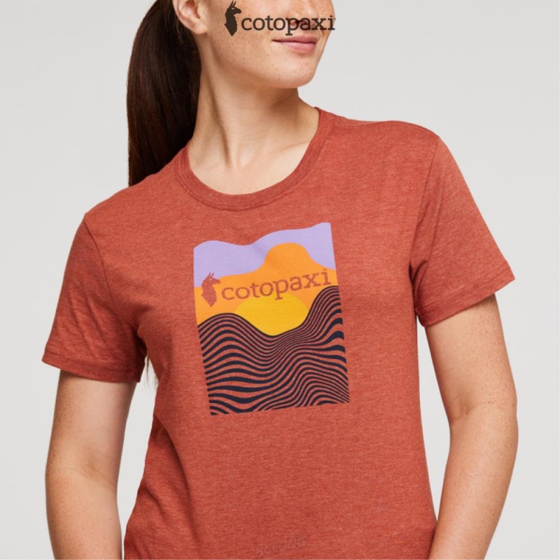 Cotopaxi Cotopaxi Vibe T-Shirt Spice | BV79-Q9-DA