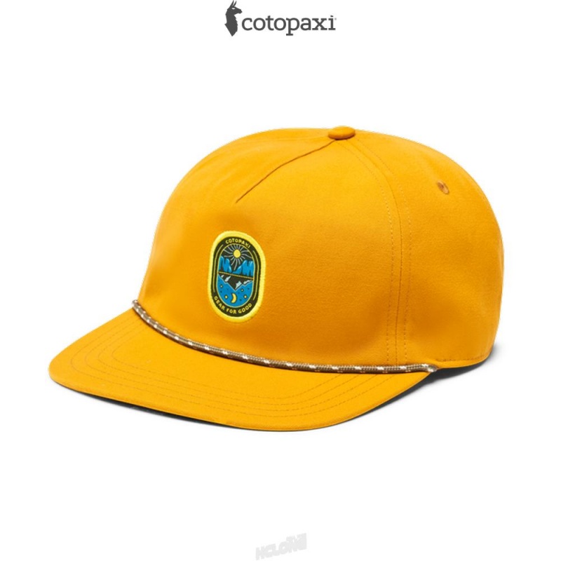 Cotopaxi Day And Night Heritage Rope Hat Amber | CX35-B5-SH