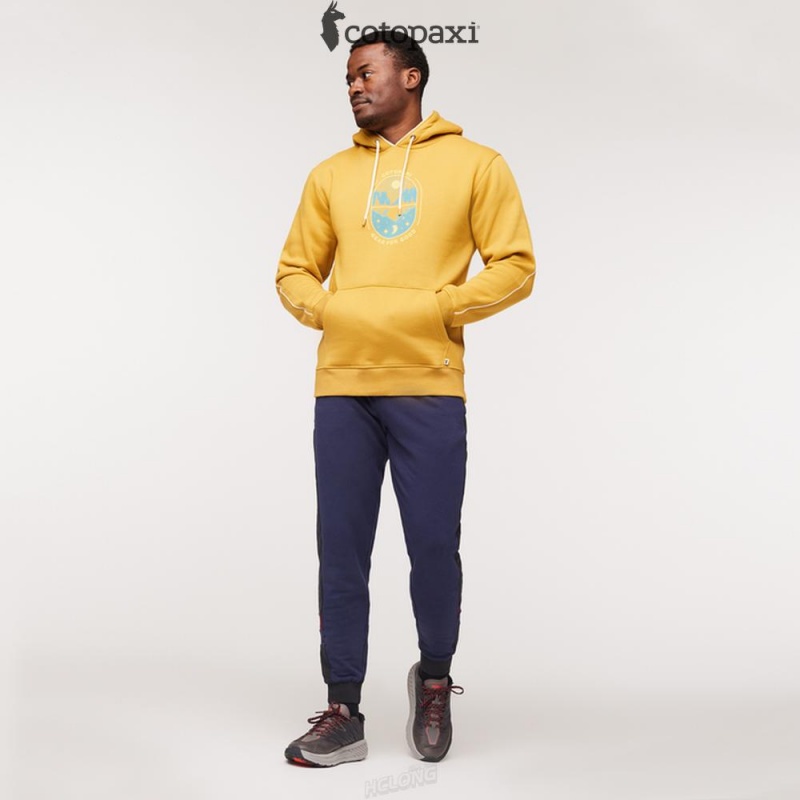 Cotopaxi Day And Night Pullover Hoodie Amber | RN09-W2-IQ