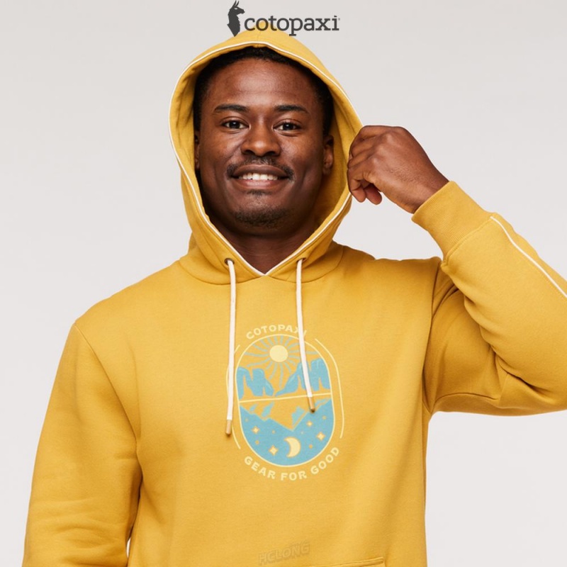 Cotopaxi Day And Night Pullover Hoodie Amber | RN09-W2-IQ