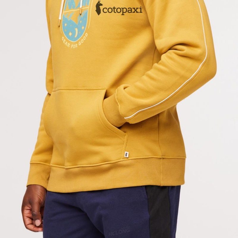 Cotopaxi Day And Night Pullover Hoodie Amber | RN09-W2-IQ