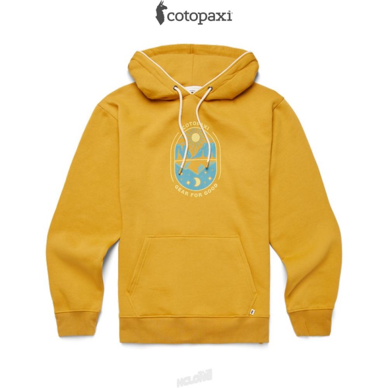 Cotopaxi Day And Night Pullover Hoodie Amber | RN09-W2-IQ