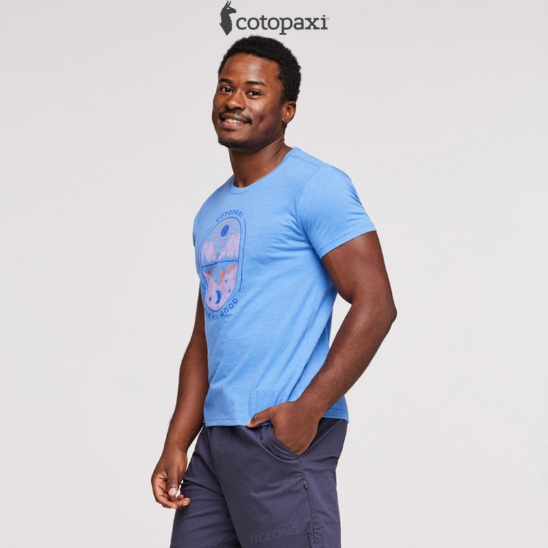 Cotopaxi Day and Night T-Shirt Lupine | FJ62-M5-JX