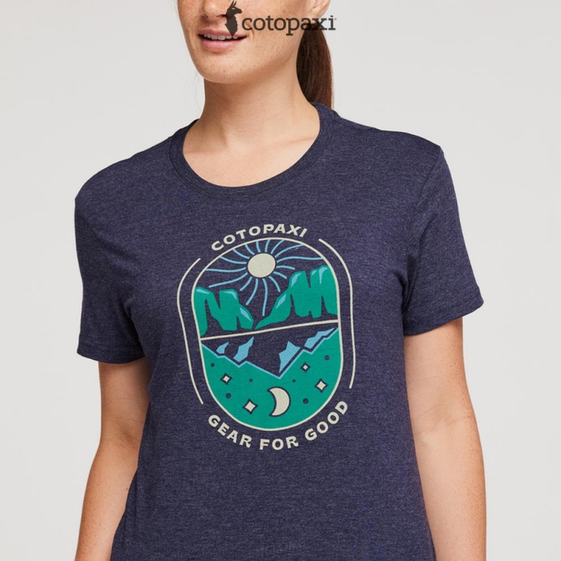 Cotopaxi Day and Night T-Shirt Maritime | OG18-B9-SR