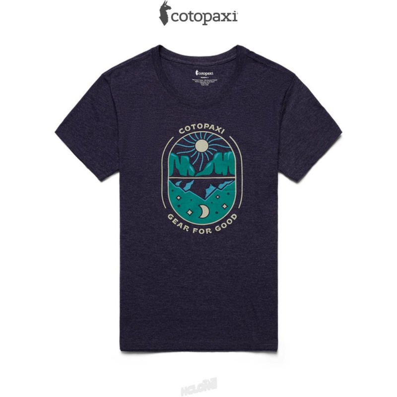 Cotopaxi Day and Night T-Shirt Maritime | OG18-B9-SR