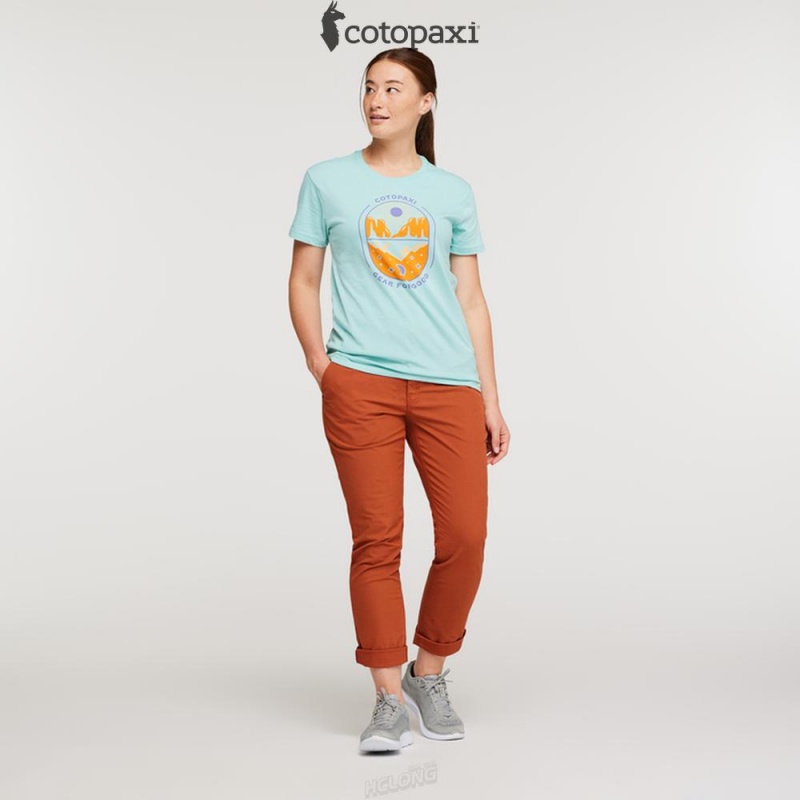 Cotopaxi Day and Night T-Shirt Maritime | LV65-G8-DZ