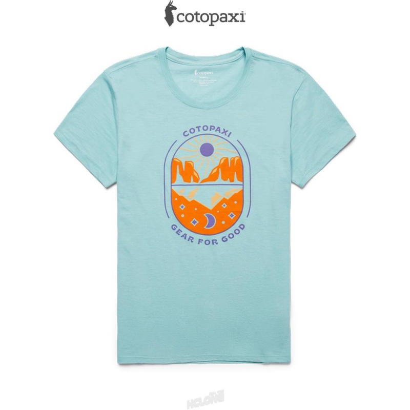 Cotopaxi Day and Night T-Shirt Maritime | LV65-G8-DZ