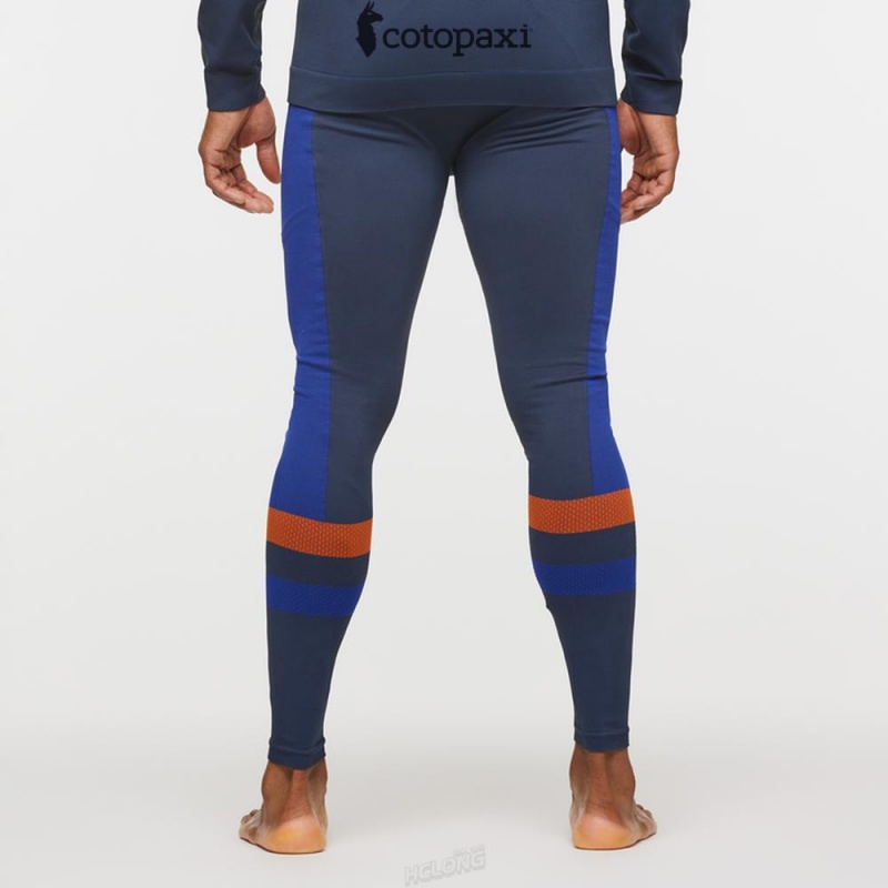 Cotopaxi Debajo Seamless Baselayer Tight Ink Stripes | WY64-Q4-KA