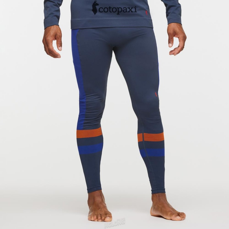 Cotopaxi Debajo Seamless Baselayer Tight Ink Stripes | WY64-Q4-KA