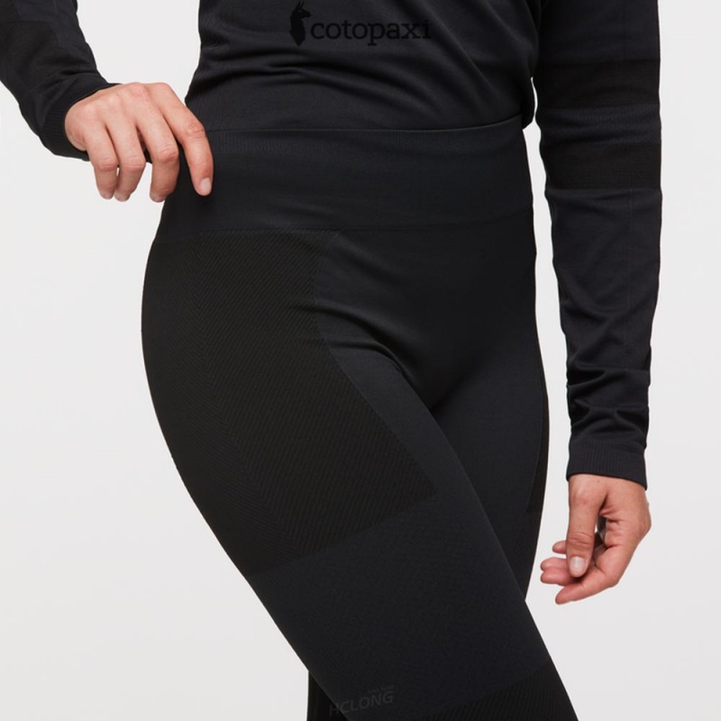 Cotopaxi Debajo Seamless Baselayer Tight Cotopaxi Black | SX89-V8-SA