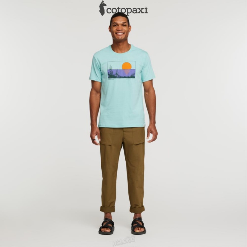 Cotopaxi Desert View T-Shirt Bone | DN53-X2-DP