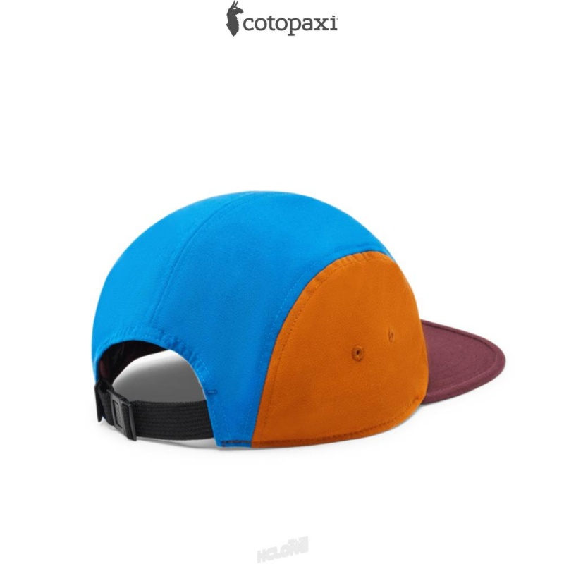 Cotopaxi Do Good 5-Panel Hat Maritime/Wine | RL58-H6-JA