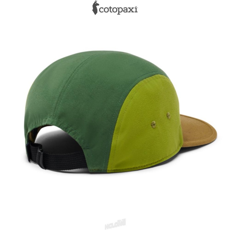 Cotopaxi Do Good 5-Panel Hat Poolside/Oak | XA39-Q3-CW