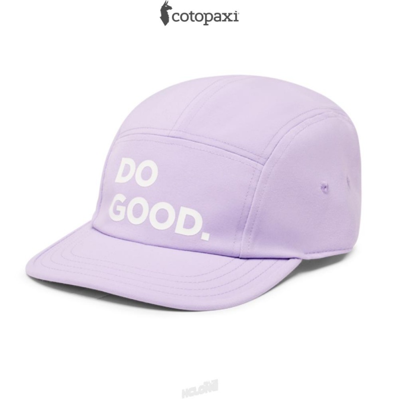 Cotopaxi Do Good 5-Panel Hat Thistle | ES25-N5-YO