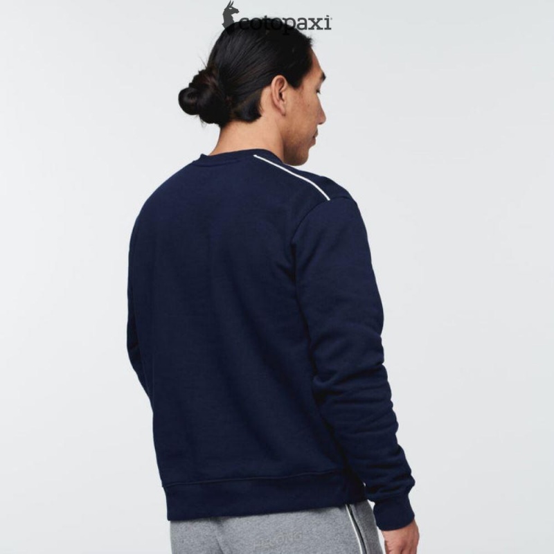 Cotopaxi Do Good Crew Sweatshirt Maritime | GO43-B2-LQ