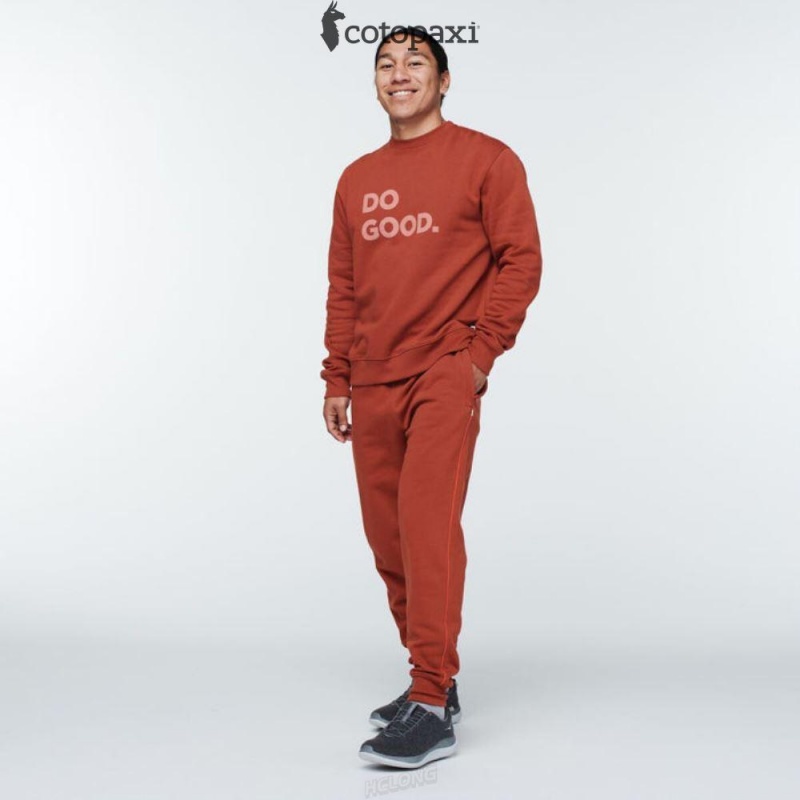 Cotopaxi Do Good Crew Sweatshirt Spice | LU68-T6-FE