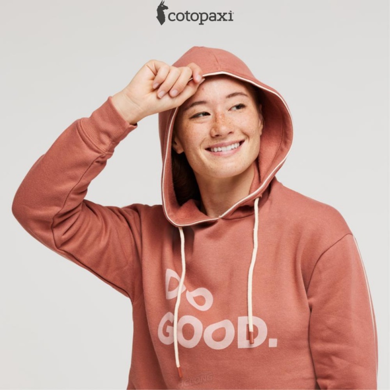 Cotopaxi Do Good Crop Sweatshirt Earthen | OB12-E7-GL