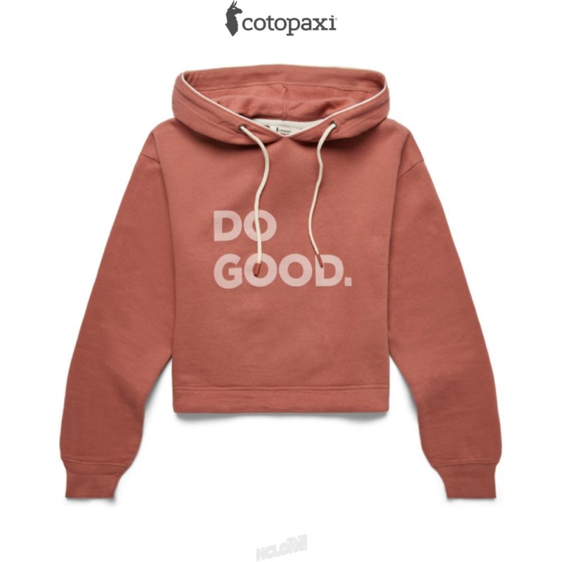 Cotopaxi Do Good Crop Sweatshirt Earthen | OB12-E7-GL