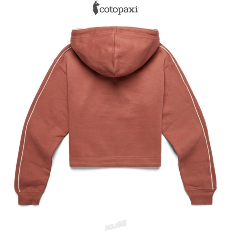 Cotopaxi Do Good Crop Sweatshirt Earthen | OB12-E7-GL