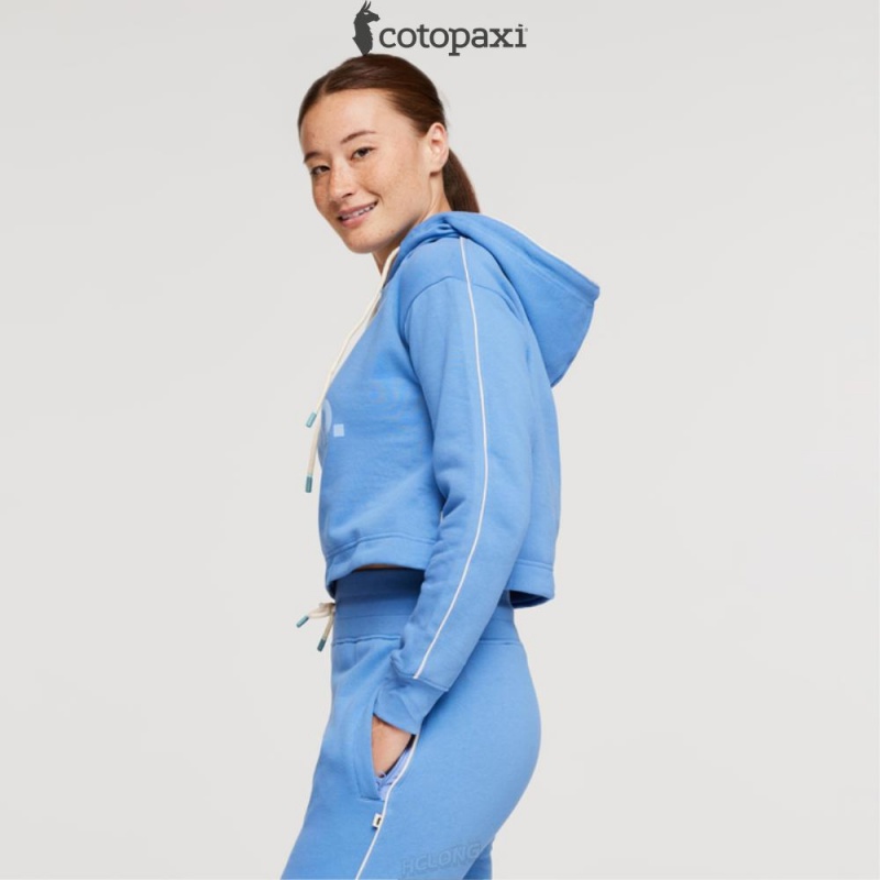 Cotopaxi Do Good Crop Sweatshirt Lupine | WN13-H4-LB