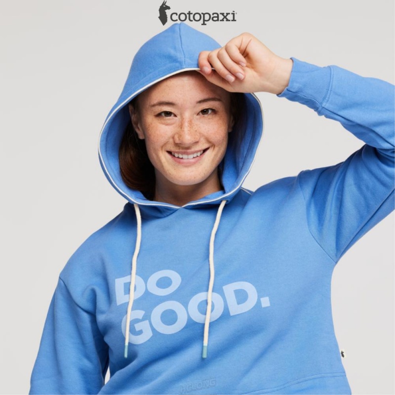 Cotopaxi Do Good Crop Sweatshirt Lupine | WN13-H4-LB