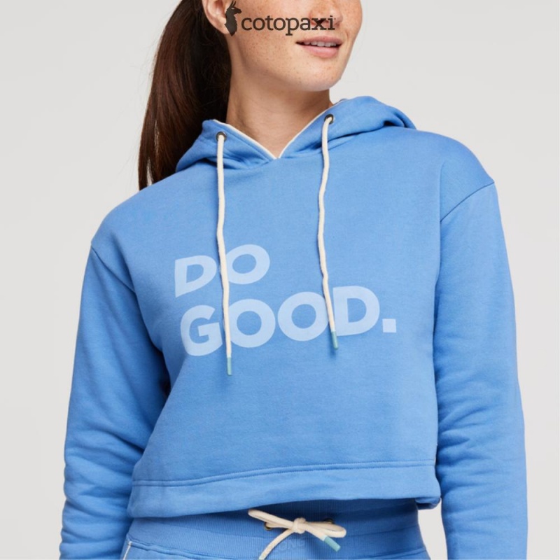 Cotopaxi Do Good Crop Sweatshirt Lupine | WN13-H4-LB