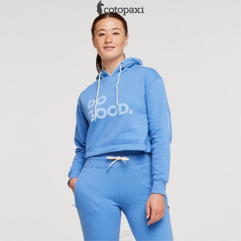 Cotopaxi Do Good Crop Sweatshirt Lupine | WN13-H4-LB