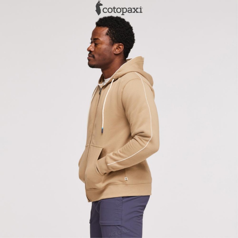 Cotopaxi Do Good Full-Zip Hoodie Desert | YM23-M2-TQ