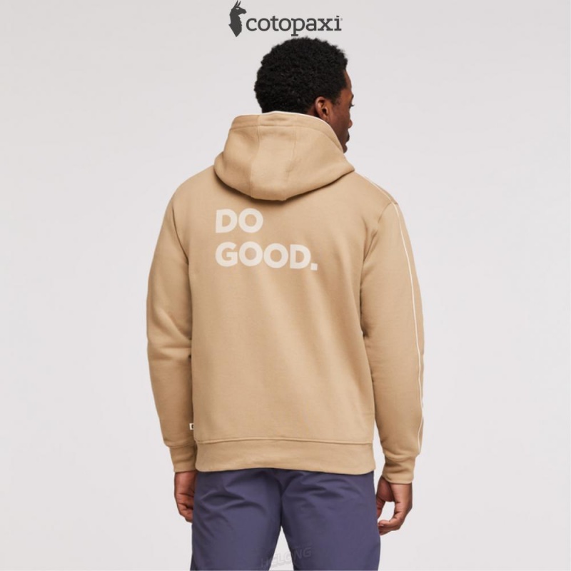 Cotopaxi Do Good Full-Zip Hoodie Desert | YM23-M2-TQ