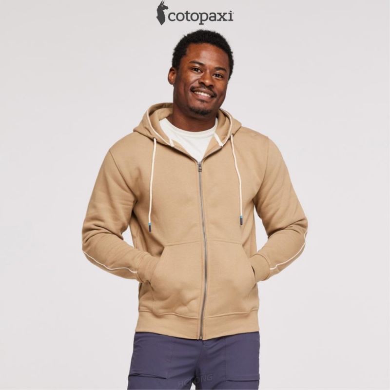 Cotopaxi Do Good Full-Zip Hoodie Desert | YM23-M2-TQ