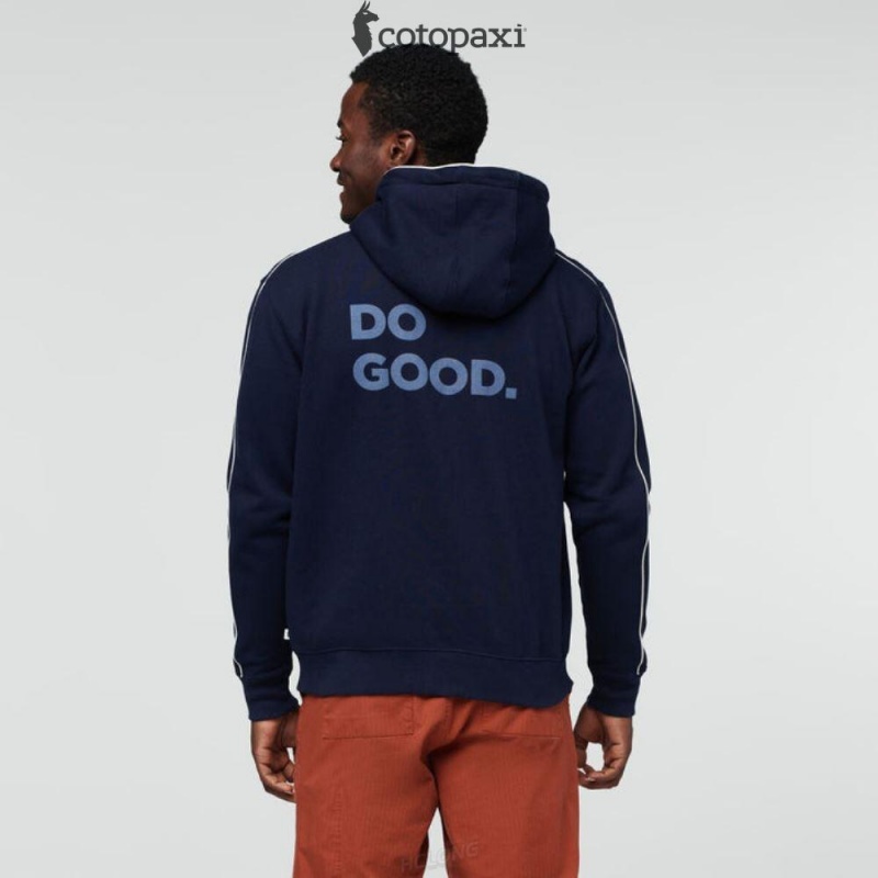 Cotopaxi Do Good Full-Zip Hoodie Maritime | US56-S4-HZ