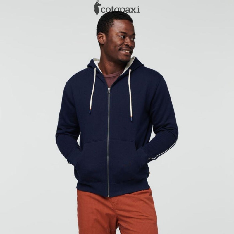 Cotopaxi Do Good Full-Zip Hoodie Maritime | US56-S4-HZ