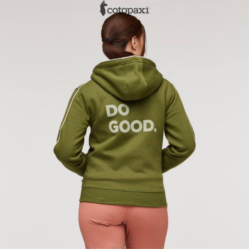 Cotopaxi Do Good Full-Zip Hoodie Pine | PM38-S0-OJ