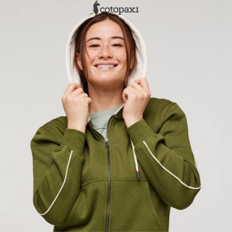 Cotopaxi Do Good Full-Zip Hoodie Pine | PM38-S0-OJ