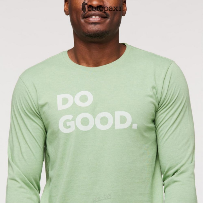 Cotopaxi Do Good Long-Sleeve T-Shirt Aspen | QL44-K9-PT