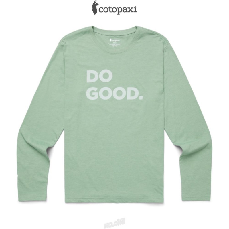 Cotopaxi Do Good Long-Sleeve T-Shirt Aspen | QL44-K9-PT