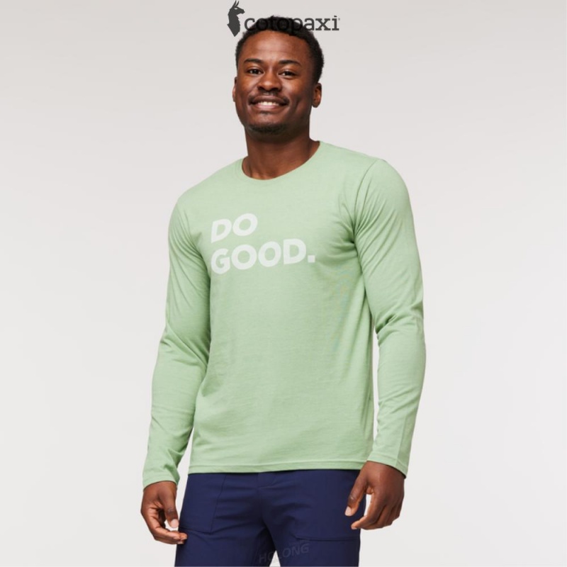 Cotopaxi Do Good Long-Sleeve T-Shirt Aspen | QL44-K9-PT