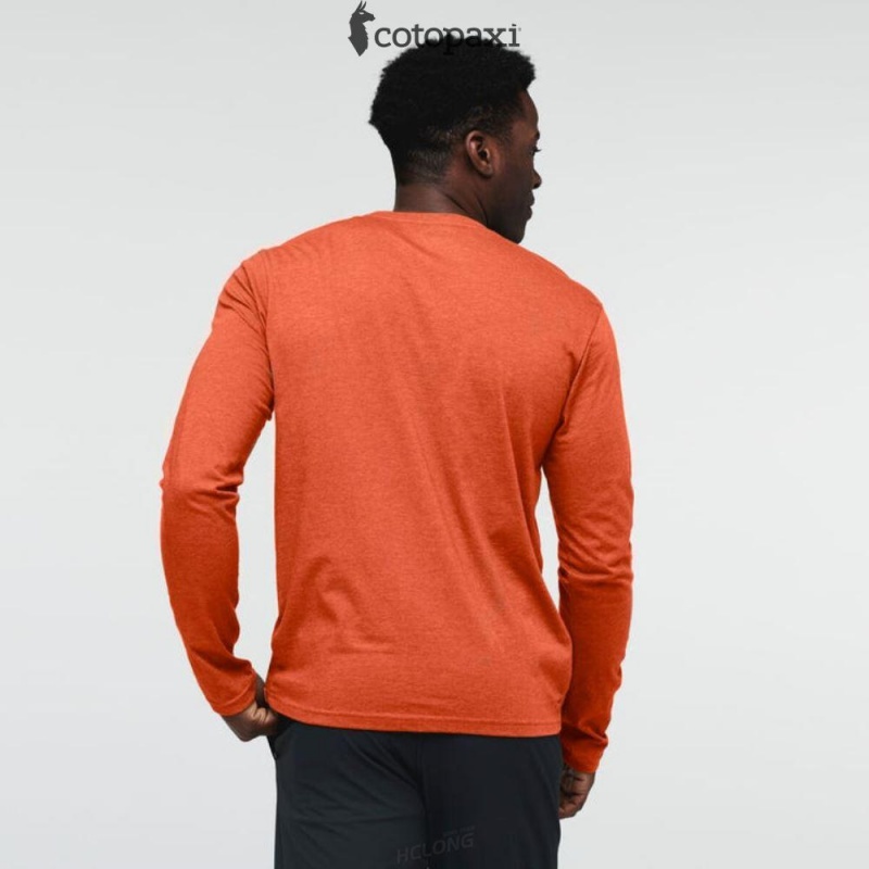 Cotopaxi Do Good Long-Sleeve T-Shirt Canyon | BS97-W7-YC