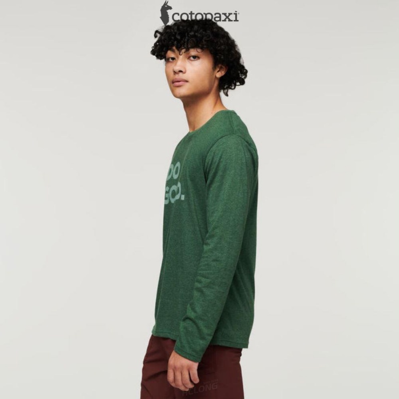 Cotopaxi Do Good Long-Sleeve T-Shirt Forest | SS81-Q9-LF