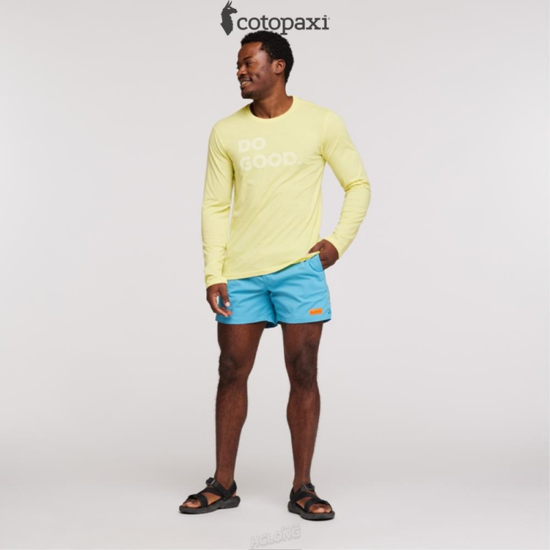 Cotopaxi Do Good Long-Sleeve T-Shirt Lemonade | OA77-B5-QE