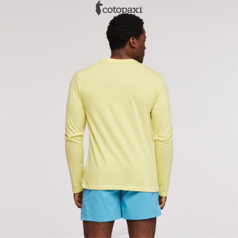 Cotopaxi Do Good Long-Sleeve T-Shirt Lemonade | GH29-W9-BL