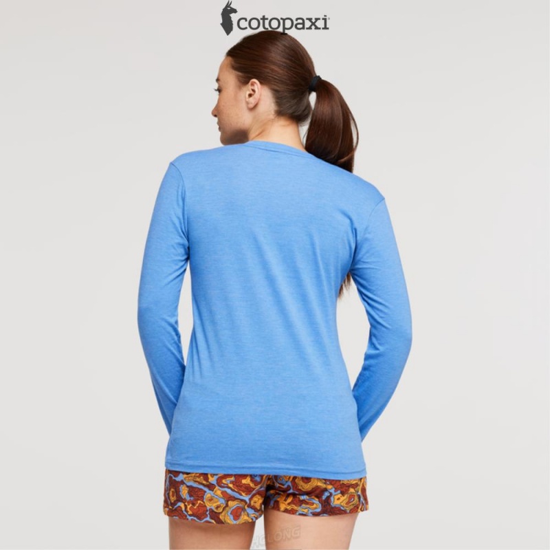 Cotopaxi Do Good Long-Sleeve T-Shirt Lupine | PD26-O4-OH