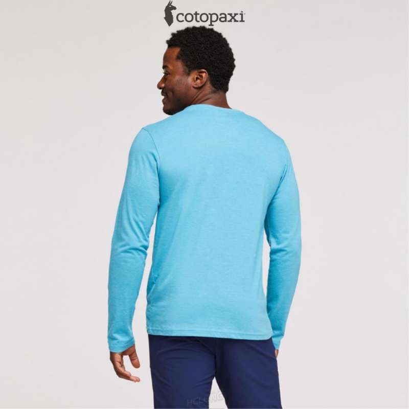 Cotopaxi Do Good Long-Sleeve T-Shirt Poolside | OP27-H2-VS