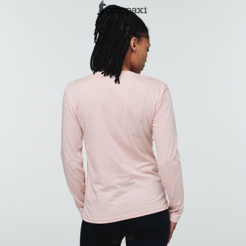 Cotopaxi Do Good Long-Sleeve T-Shirt Sand | OQ21-S7-VX