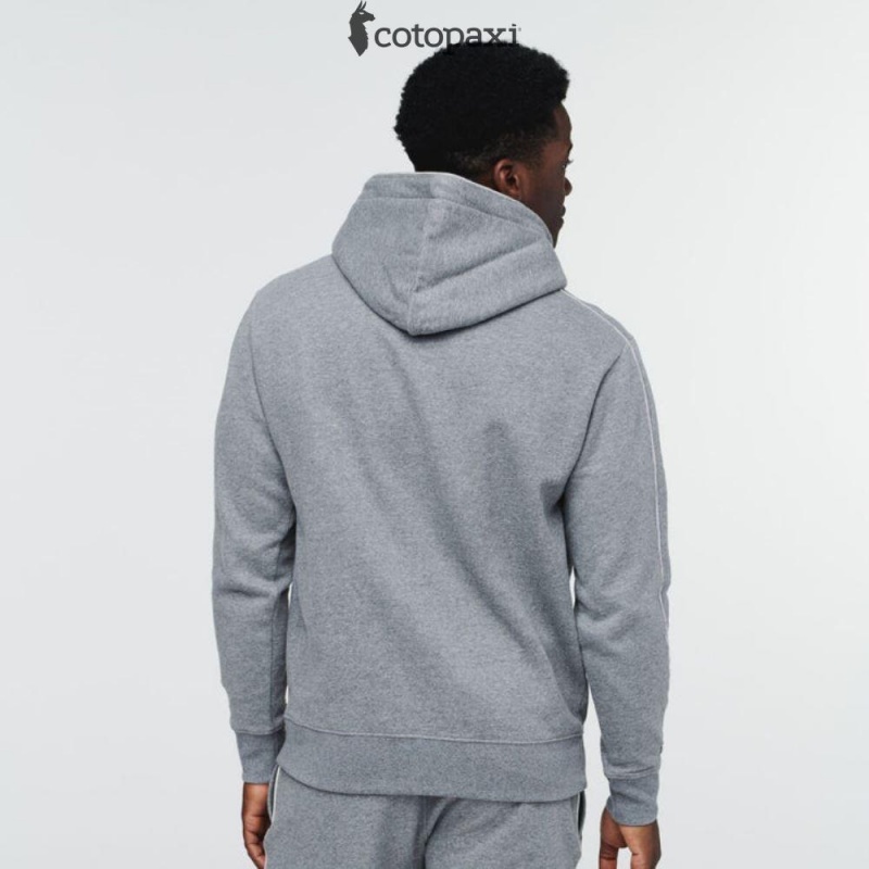 Cotopaxi Do Good Pullover Hoodie Heather Grey | YV37-V6-TY