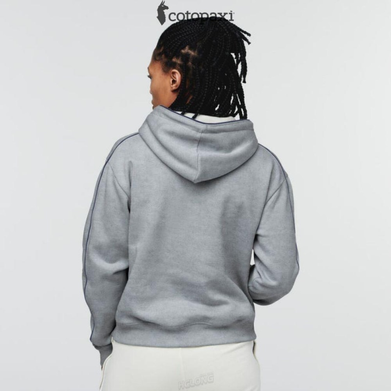 Cotopaxi Do Good Pullover Hoodie Heather Grey | BD12-Z2-YG