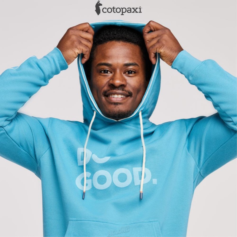 Cotopaxi Do Good Pullover Hoodie Poolside | LA27-T7-CF