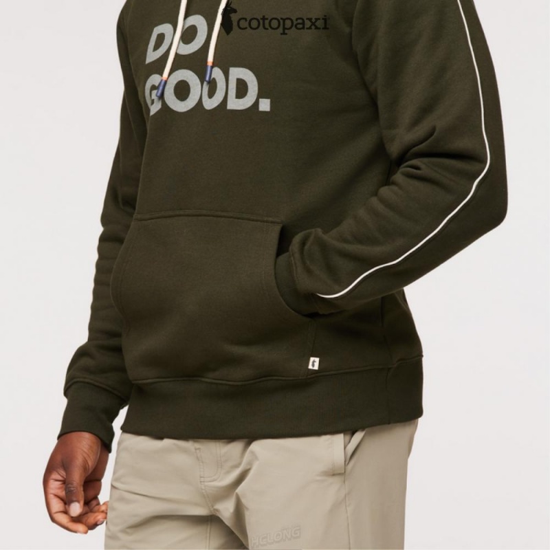 Cotopaxi Do Good Pullover Hoodie Woods | XE09-D5-TN