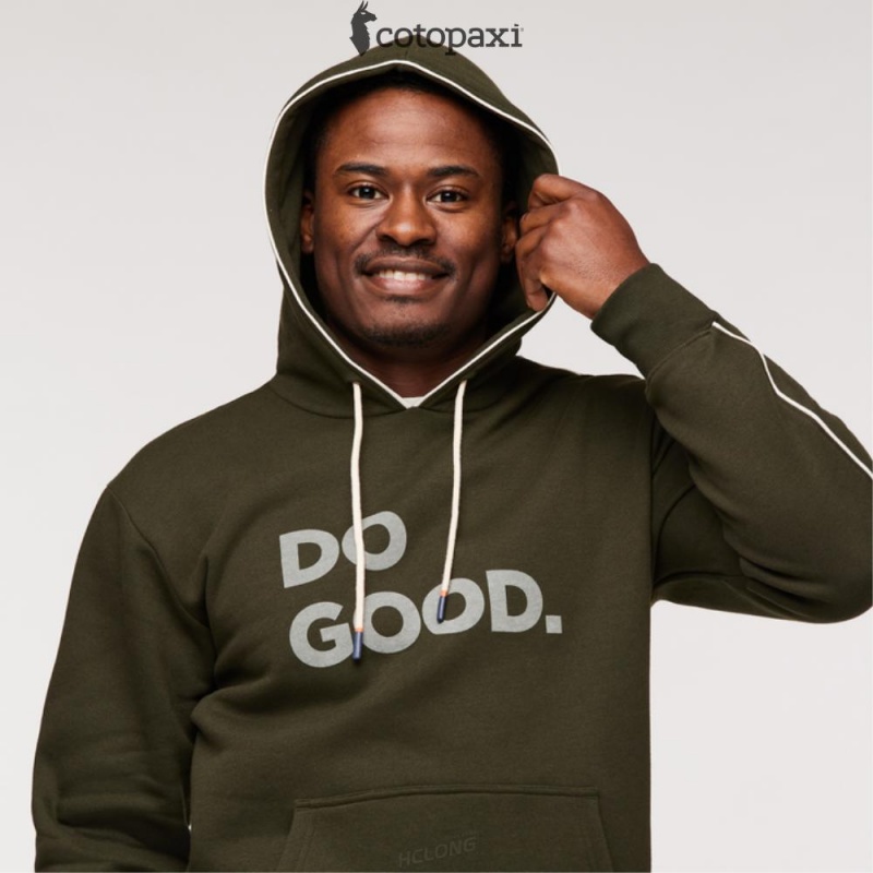 Cotopaxi Do Good Pullover Hoodie Woods | XE09-D5-TN